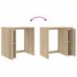 Preview: Waschmaschinen-Schrank Sonoma 87 x 60 x 89 cm Holzwerkstoff