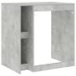 Preview: Waschmaschinen-Schrank Beton 87 x 60 x 89 cm Holzwerkstoff