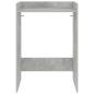 Preview: Waschmaschinen-Schrank Beton 67,5 x 62 x 97 cm Holzwerkstoff
