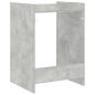 Preview: Waschmaschinen-Schrank Beton 67,5 x 62 x 97 cm Holzwerkstoff