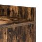 Preview: Waschmaschinen-Schrank Geräucherte Eiche 67,5 x 62 x 97 cm