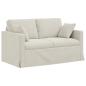 Preview: ARDEBO.de - Sofa 2 pcs Creme