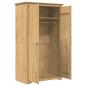 Preview: Kleiderschrank BODO Honigbraun 53,5 x 99 x 173 cm Holzwerkstoff