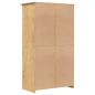 Preview: Kleiderschrank BODO Honigbraun 53,5 x 99 x 173 cm Holzwerkstoff