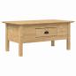 Preview: Couchtisch BODO Honigbraun 100 x 55 x 45,8 cm Holzwerkstoff