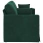 Preview: Sofa Dunkelgrün Gesamtabmessungen: 158 x 78 x 80 cm (B x T x H)