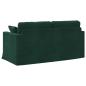 Preview: Sofa Dunkelgrün Gesamtabmessungen: 158 x 78 x 80 cm (B x T x H)