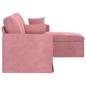 Preview: Sofa Rosa Gesamtabmessungen: 178 x 134 x 80 cm (B x T x H) Samt