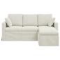 Preview: Sofa Creme Gesamtabmessungen: 178 x 134 x 80 cm (B x T x H)