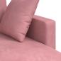 Preview: Sofa Rosa Gesamtabmessungen: 228 x 134 x 80 cm (B x T x H) Samt