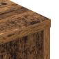 Preview: Kopfteil-Schrank mit LED Altholz Holzwerkstoff