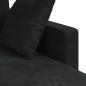 Preview: Sofa Schwarz Gesamtabmessungen: 228 x 134 x 80 cm (B x T x H)