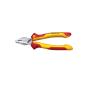 Preview: ARDEBO.de - VDE-Kombizange "Wiha", 180mm 2-K-Griffe, rot/gelb
