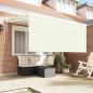 Preview: Einziehbare Markise Creme 300 x 200 cm Stoff