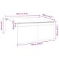 Preview: Einziehbare Markise Creme 300 x 200 cm Stoff