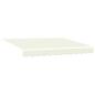 Preview: Einziehbare Markise Creme 300 x 200 cm Polyester und Aluminium