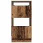 Preview: Wäscheschrank mit Tür Altholz 50 x 68 x 102 cm Holzwerkstoff