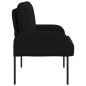 Preview: Sofas mit Kissen 55cm Schwarz Sperrholz