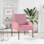 Preview: ARDEBO.de - Sofas mit Kissen 55cm Rosa Sperrholz
