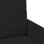 Preview: Sofas mit Kissen 55cm Schwarz Sperrholz