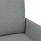 Preview: Sofas mit Kissen 110cm Hellgrau Sperrholz