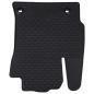 Preview: Autofußmatte 4 pcs Schwarz TPE