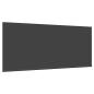 Preview: Einziehbare Markise Gestreift Anthrazit 300 x 200 cm Stoff