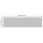 Preview: Teppich Rechteckig Natur 100x400 cm Bambus
