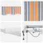 Preview: Einziehbare Markise Mehrfarbig 300 x 250 cm