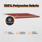 Preview: Einziehbare Markise Orange und Braun 400 x 300 cm
