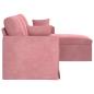 Preview: Sofa Rosa 198 x 134 x 80 cm Samt