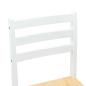 Preview: Esszimmerstühle 2 pcs Weiß 40 x 47,5 x 99,5 cm