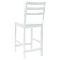 Preview: Esszimmerstühle 2 pcs Weiß 40 x 47,5 x 99,5 cm