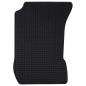 Preview: Autofußmatte 4 pcs Schwarz geeignet für MERCEDES E 09-16 Gummi