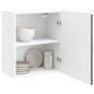 Preview: Küchenschrank Kalmar Schwarz Eichen-Optik 50 x 31 x 60 cm