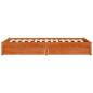 Preview: Bettrahmen mit Schubladen 3 pcs Wachsbraun Kiefernholz