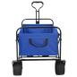 Preview: Klapp-Handwagen Blau 89 x 63 x 96 cm Stahl und Oxford-Stoff