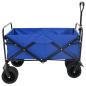 Preview: Klapp-Handwagen Blau 89 x 63 x 96 cm Stahl und Oxford-Stoff