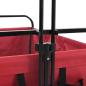 Preview: Klapp-Handwagen Rot 89 x 63 x 96 cm Stahl und Oxford-Stoff