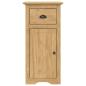 Preview: Badezimmerschrank BODO Honigbraun 44 x 30 x 90 cm Holzwerkstoff