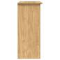 Preview: ARDEBO.de - Badezimmerschrank BODO Honigbraun 70 x 35 x 80 cm Holzwerkstoff
