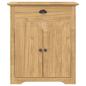 Preview: Badezimmerschrank BODO Honigbraun 70 x 35 x 80 cm Holzwerkstoff