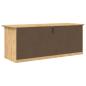Preview: Flurbank BODO Honigbraun 118 x 40 x 50 cm Holzwerkstoff