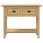 Preview: Konsolentisch BODO Honigbraun 91 x 34,7 x 74 cm Holzwerkstoff