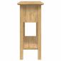 Preview: Konsolentisch BODO Honigbraun 91 x 34,7 x 74 cm Holzwerkstoff
