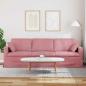 Preview: Sofa Rosa 228 x 78 x 80 cm Samt