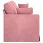 Preview: Sofa Rosa 228 x 78 x 80 cm Samt