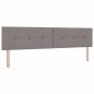 Preview: Boxspringbett mit Matratze Taupe 200 x 200 cm Polyester