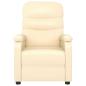Preview: Relaxsessel Creme Kunstleder