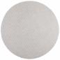 Preview: Bereichsteppiche Rund HUARTE Creme und Grau Ø 120 CM Polyester